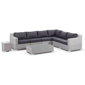 Milano Package D - Outdoor Wicker Modular Corner Lounge With Coffee Table