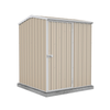 Absco Sheds 1.52 x 1.52 x 1.95m Paperbark Premier Single Door Garden Shed