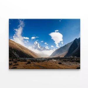 Mountains on the Way  Print 100% Australian Made 150 x 100cm  (Stretched)