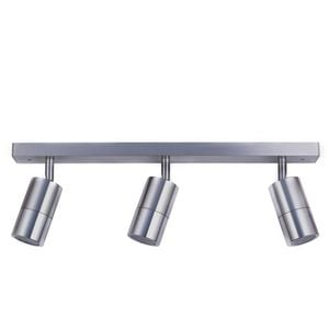 CLA Lighting Exterior Adjustable 3 Head Bar Spot Light (Titanium) IP44