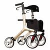 Prestige Euro Walker - Lightweight Rollator with All-Terrain Wheels - Champagne