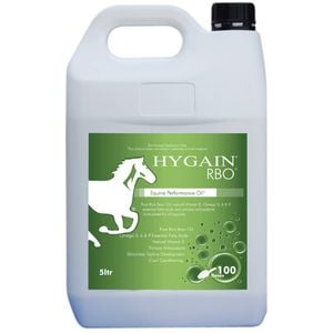 Hygain Rice Bran Oil Horses Performance Supplement 5l