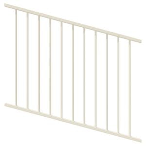 ProtectorAl 350-1200 x 900mm Surfmist Raked Up to 15º Flat Top Garden Fence Panel