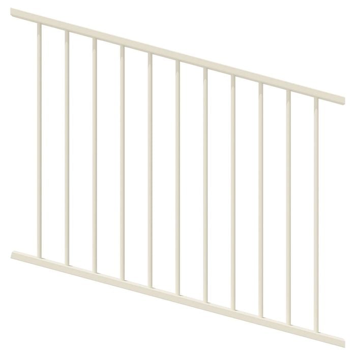 ProtectorAl 350-1200 x 900mm Surfmist Raked Up to 15º Flat Top Garden Fence Panel