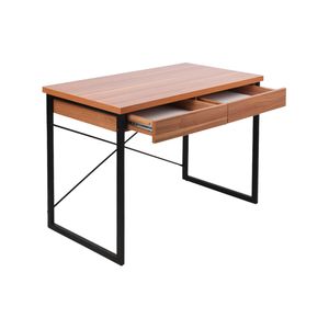 Artiss Office Computer Desk Walnut Metal