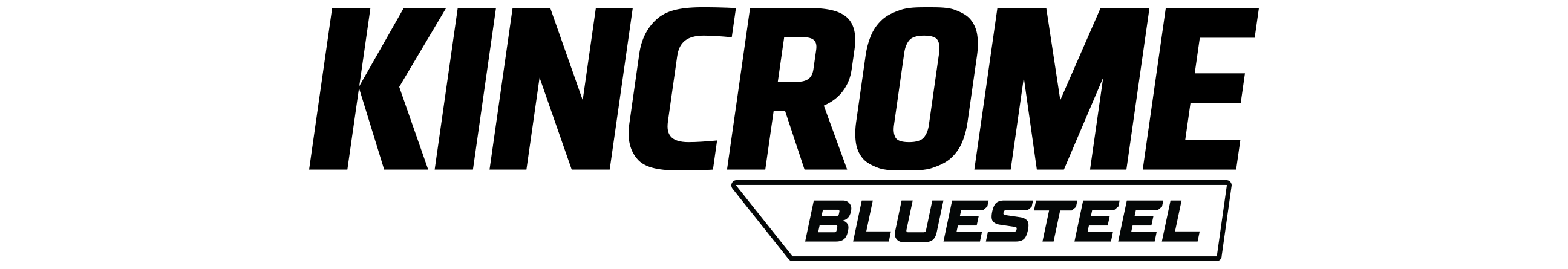 Kincrome Bluesteel brand logo.