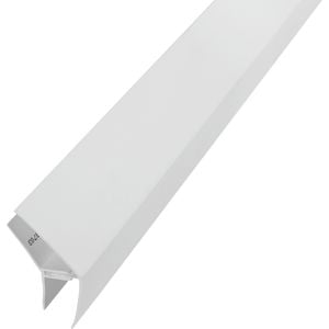 Palliside 2.7m 135" 2 Part Boxed Corner - White