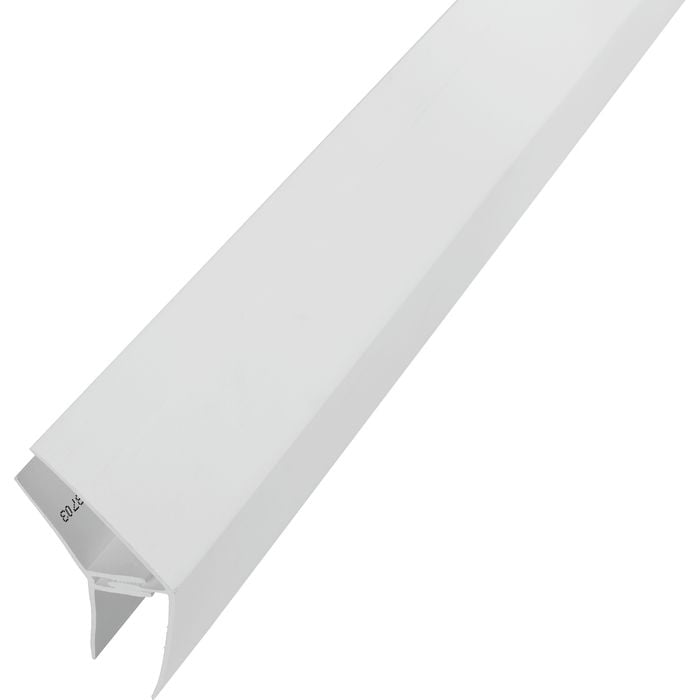 Palliside 2.7m 135" 2 Part Boxed Corner - White