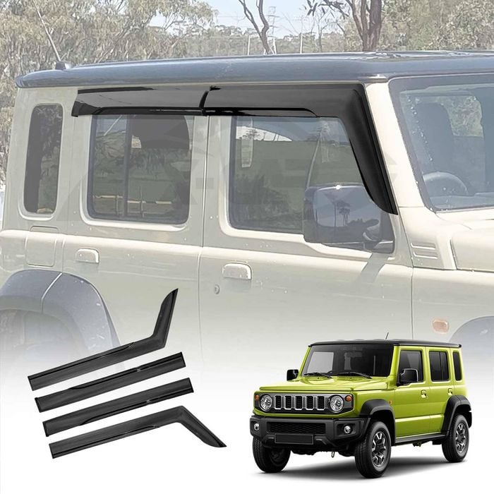 Weathershields for Suzuki Jimny XL 5 Door 2023-Onwards Car Weather Shield Wind Deflectors Sun Visor