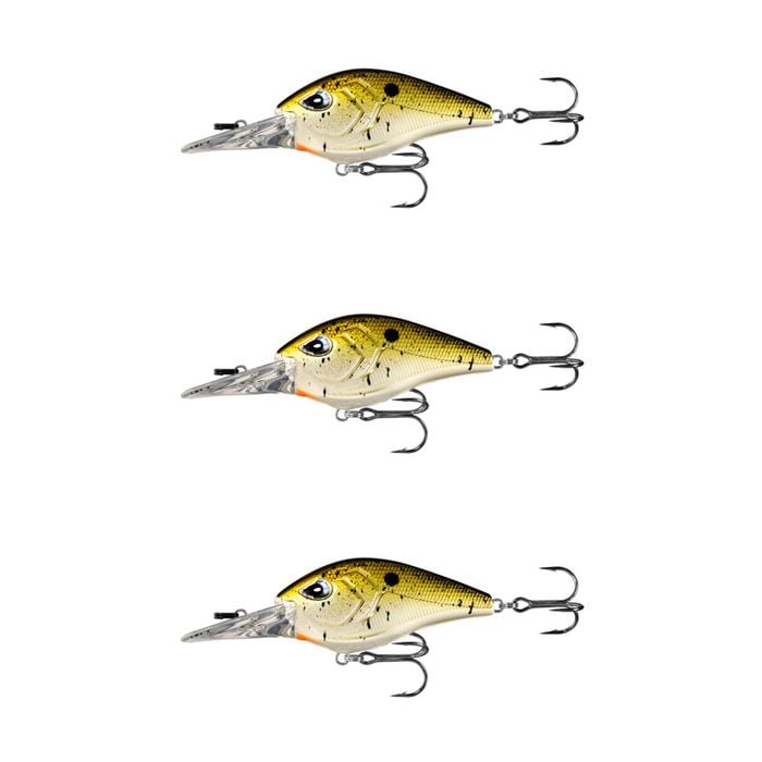 3x 13 Fishing 70mm Troll Hunter Crankbait Fish Lures 3.5m Diver -Truffle Butter