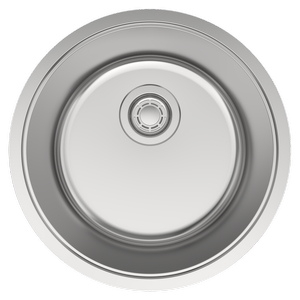 Mondella Single Round Bowl Stainless Steel Sink
