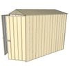 Build-a-Shed 1.5 x 2.3 x 2.3m Gable Shed without Side Doors - Cream