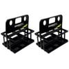 2PK Summit Folding 6 Water Bottle Carrier - Black