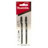 Makita No. B17 6 Teeth Jigsaw Blade - 2 Pack