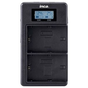 Inca CD-SD003 2-Slots USB Charger/Power Bank for Canon NB-10L