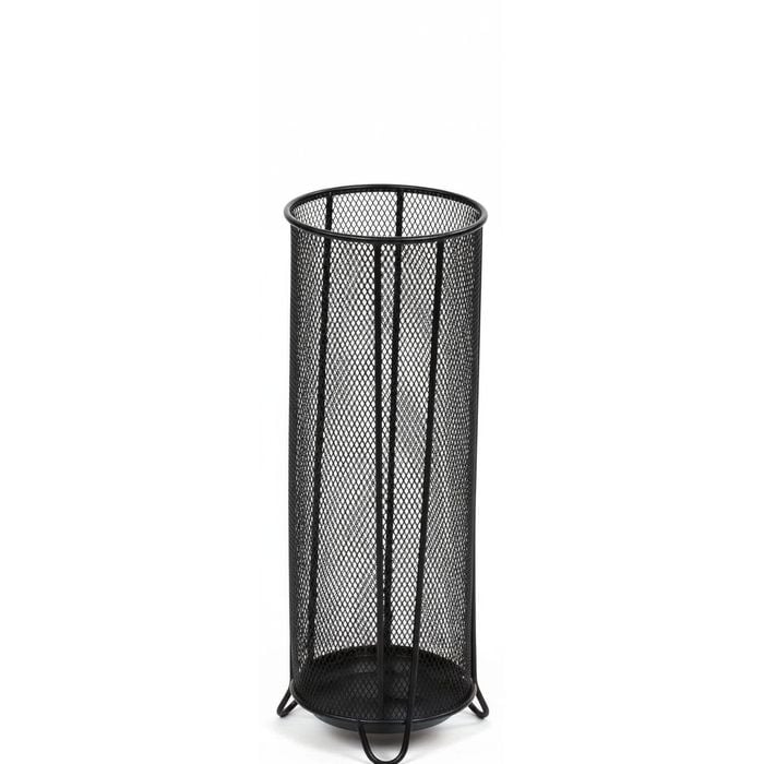 Metal Mesh Umbrella Rack for Canes, Walking Sticks & Umbrellas - Black