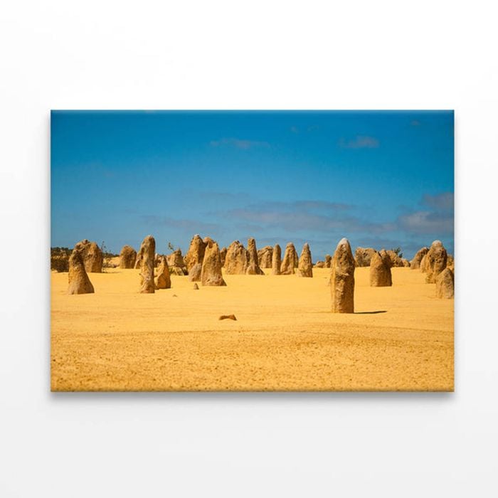The Pinnacles Desert Western Australia Scenic  Print 100% Australian Made 90 x 60cm  (Stretched)