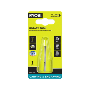 Ryobi 3.2mm Rotary Rectangle Carbide Burr