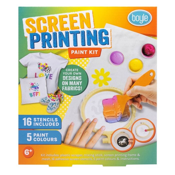 Boyle DIY Screen Printing Paint Kit
