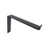 Carinya 240 x 185mm Black Lipped Angle Bracket