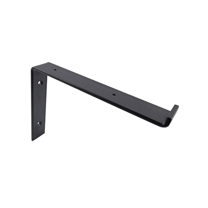 Carinya 240 x 185mm Black Lipped Angle Bracket