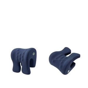 NNEOBA Orthopedic Memory Foam Nap Pillow Neck Support Desk Pillow Blue
