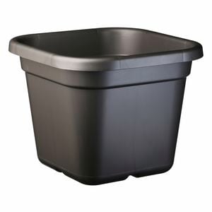 IP Plastics 33L (42cm) Square Pot Charcoal