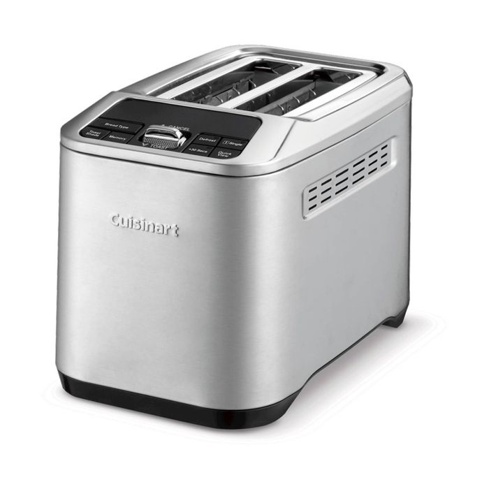 Cuisinart Smart Elite 2 Slice Digital Toaster Stainless Steel Kitchen Appliance