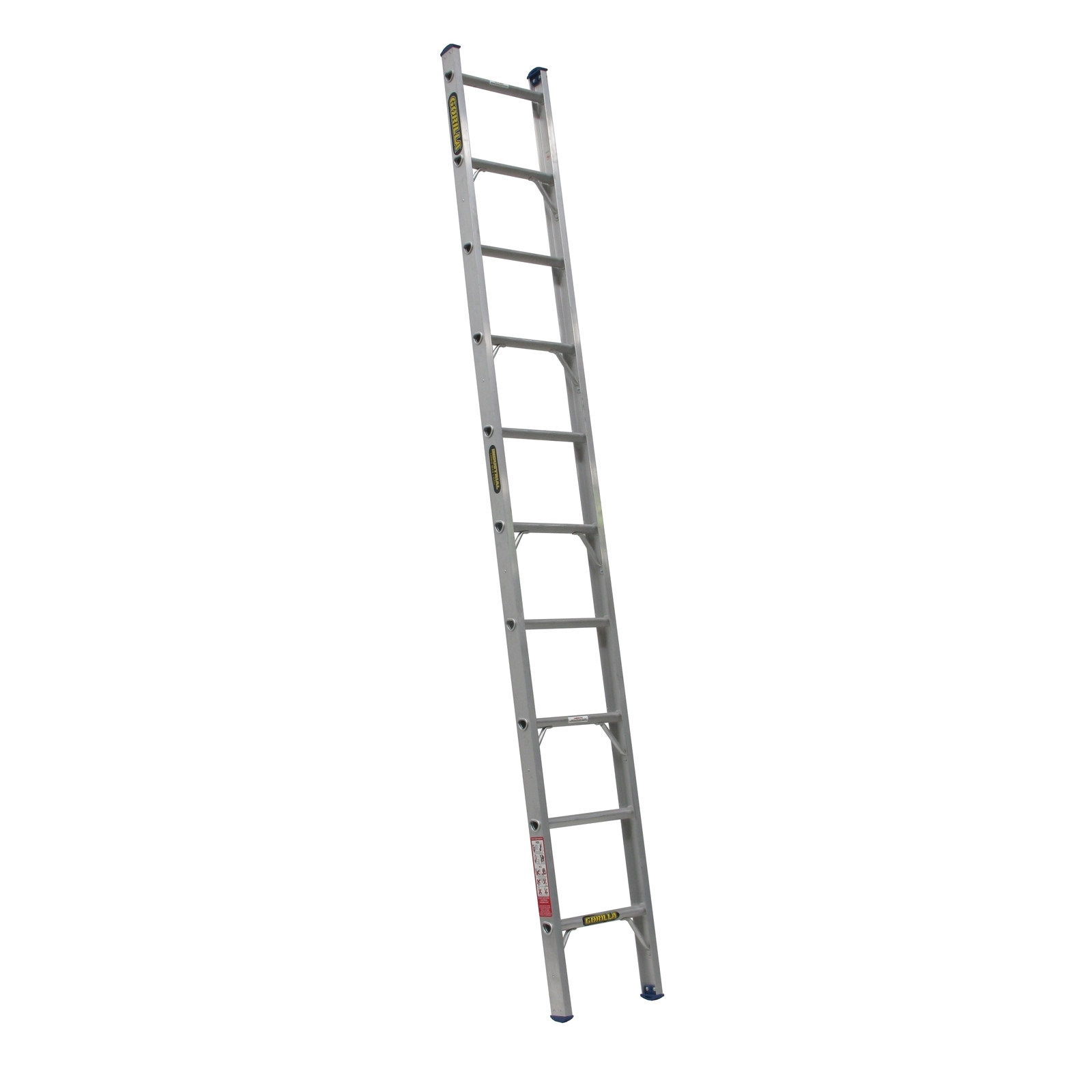 Gorilla Single Builders Ladder Industrial 140kg 6.1m SBL020-I