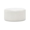 Halle Bouclé Cream Medium 70cm Round Ottoman Pouf