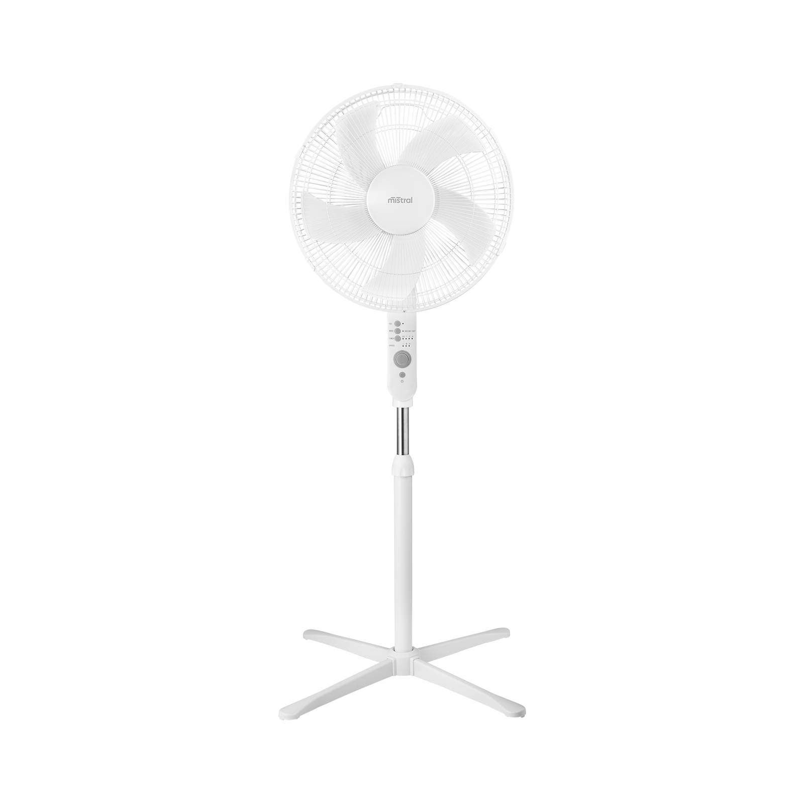 Mistral 40cm White Pedestal Fan With Remote product image