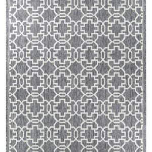 Long Island 208 Gu6e 120x170 Grey Cream Rug