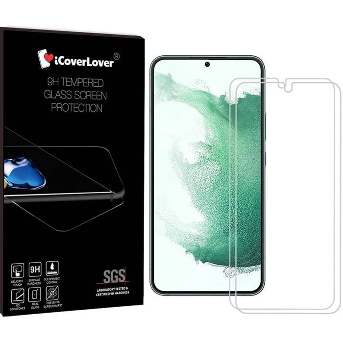 Icoverlover [2-pack] For Samsung Galaxy S23+ Plus Glass Screen Protector