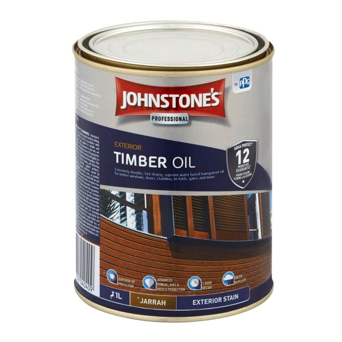 Johnstone's 1L Jarrah Exterior Timber Oil - 1L