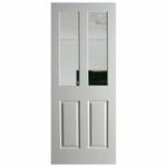 Hume Doors 1980 x 660 x 35mm Ascot-G Open Top Smooth Interior Door Unglazed