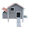 Yes4pets Grey Chicken Coop Rabbit Hutch Cat Cage Hen Chook House