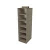 Flexi Storage Wardrobe Ash 6 Shelf Hanging Organiser