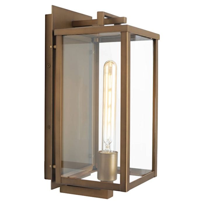 Cougar Lighting Lille Wall Light Aged Brass