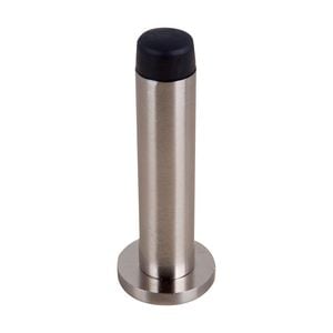 Adoored 85mm Satin Chrome Monument Door Stop - 85mm Satin Chrome