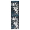 Loom & Lace Millard 651 80X300 White Turquoise Runner Rug