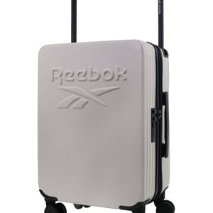 Reebok Expedition Cabin Hard-shell Suitcase Travel Luggage 54cm White