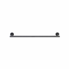 Barelli Toscana 60cm Matte Black Single Towel Ba