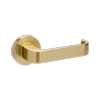Zanda 65mm Satin Brass Streamline Dummy Set