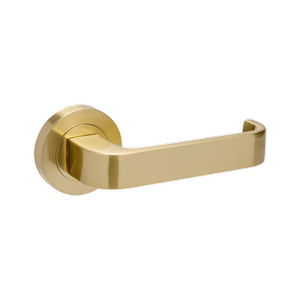 Zanda 65mm Satin Brass Streamline Dummy Set