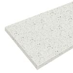 Practa 2025 x 600 x 28mm Speckled White Worktop