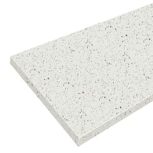 Practa 2025 x 600 x 28mm Speckled White Worktop