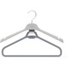 2pc Joseph Joseph Orderly Long Garment Wardrobe Hanger Hanging Organiser Ecru