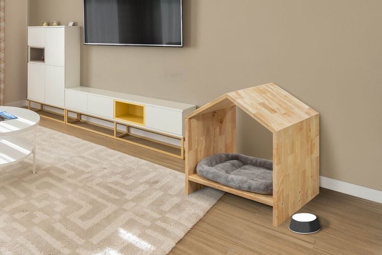 The Pinnacle 'Pet Haus' dog kennel.