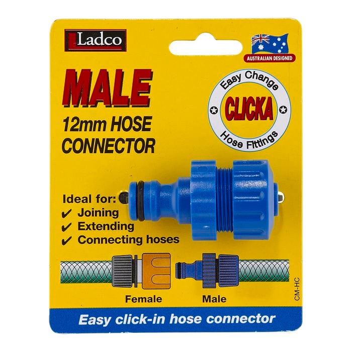 Ladco 12mm Flow Hose Fitting Connector