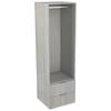 Lugna 2048 x 600 x 580mm Mist Hanging 2 Drawer Storage Cabinet